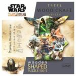 Trefl Wood Craft - Star Wars - Titokzatos Grogu 500+5 db-os (20169)