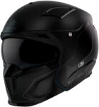 MT Helmets MT Streetfighter SV S Solid A1 nyitott bukósisak arcmaszkkal matt fekete