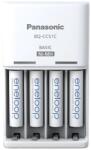 Eneloop Panasonic Eneloop K-KJ51MCD04E AAA 800mAh időzítős akkutöltő +4xAAA akku (KKJ51MCD04E)