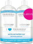 DERMEDIC Hydrain Micellás víz H2O DUOPACK 2x500 ml - ekozmetikum