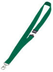DURABLE Azonosítókártya-tartó, nyakba akasztható, biztonsági csattal, DURABLE, zöld (DB813705) (DB813705)