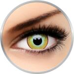 MAXVUE VISION Fancy Yellow Plague - lentile de contact colorate Crazy galbene anuale - 360 purtari (2 lentile/cutie)