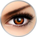 MAXVUE VISION Fancy Lestat Vampire - lentile de contact colorate Crazy galbene/negre anuale - 360 purtari (2 lentile/cutie)