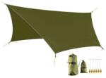 NEO Prelata pentru adapost, pescuit si camping, impermeabila, poliester, model Survival, verde inchis, 360x290 cm, NEO (63-130) Cort