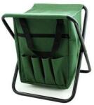 Strend Pro Scaun mini pliabil, gradina, camping, pescuit, cu geanta, verde, max 80 kg, 25x27x32 cm (2170564) - casaplus