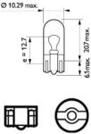 Philips 12961CP Bec, lumini de stationare