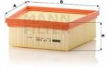 Mann-filter C17006 Filtru aer
