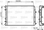 VALEO 732864 Radiator, racire motor