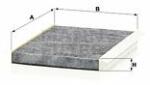 Mann-filter CUK2532 Filtru, aer habitaclu
