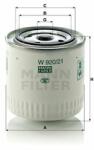 Mann-filter W920/21 Filtru, sistem hidraulic primar