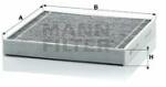 Mann-filter CUK2339 Filtru, aer habitaclu