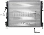 MAHLE CR35000S Radiator, racire motor
