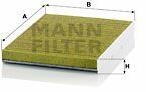Mann-filter FP2862 Filtru, aer habitaclu