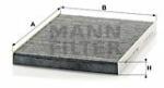 Mann-filter CUK2882 Filtru, aer habitaclu
