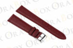 Campagnolo Saffiano borjúbőr óraszíj, bordó, 20/16mm - oraszij