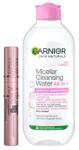 Garnier Skin Naturals Micellar Water All-In-1 set apă micelară 400 ml + mascara 7, 2 ml Nuanţă 01 Very Black pentru femei