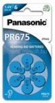 Panasonic PR-675(44)/6LB PR675 cink-levegő hallókészülék elem 6 db/csomag (PR675-6LB) (PR675-6LB) - mysoft
