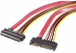 Renkforce SATA kombinált hosszabbító kábel, 0, 2 m, Renkforce - aqua