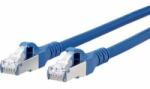 METZ CONNECT RJ45 Hálózati csatlakozókábel, CAT 6A S/FTP [1x RJ45 dugó - 1x RJ45 dugó] 1, 5 m, kék BTR Netcom - aqua