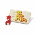 Plan Toys Girafe - Puzzle din lemn (6393)