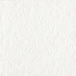 Ti-Flair Szalvéta 33X33 cm 3 Rétegű 20 lap/Csomag Luxury Pearl White 379106 (379106)