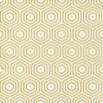 Ti-Flair Szalvéta 33 x 33 cm 3 Rétegű 20 lap/Csomag Geometric Hipster Gold 379821 (ECDX0533)