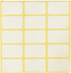 OfficeArt Öntapadó Etikett 30x20 Mm 60 Db/Csomag Fehér Lézer- És Tintasugaras Nyomtatókhoz (HBAX0033)