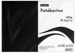 Papírgaléria Fotókarton a/3 160gr fekete 10lap/Csomag (LCAB0227)