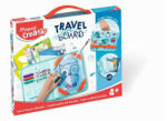 Maped Creativ Kreatív Készségfejlesztő Tábla Átlátszó Törölhető Utazótáskával Travel Board Állati Móka (IMAC969310)