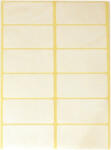 OfficeArt Etikett 56x38 Mm 60 Db/Csomag Fehér Öntapadó (HBAX0037)