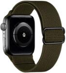 Phoner Dew Apple Watch csatos fonott szövet szíj, 38/40/41mm, zöld - speedshop