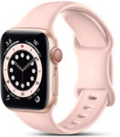 Hoco Curea silicon Hoco compatibila cu Apple Watch 1/2/3/4/5/6/SE/7/8, 42/44/45/49mm, Roz pudrat