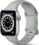 Hoco Curea silicon Hoco compatibila cu Apple Watch 1/2/3/4/5/6/SE/7/8, 42/44/45/49mm, Gri