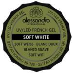 Alessandro International Gel de unghii - Alessandro International French Gel Soft White 15 g