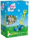 Fru Blu FruBlu: Set cu mașină de tuns iarbă pentru baloane de săpun cu 0, 4 litri de soluție (DKF0158) Tub balon de sapun