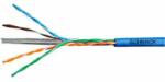 Schrack Cablu U/UTP Cat. 6 Schrack, 4x2xAWG23/1, 300MHz, PVC, albastru, rola 500m, HSKU423P15 (HSKU423P15)