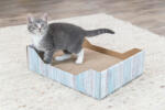 TRIXIE Scratching Bed - cutie de zgâriat pentru pisici cu aspect de lemn (45 x 12 x 33 cm)