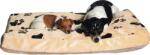 TRIXIE Gino culcus pentru câini cu model de lăbuțe (70 x 45 cm)