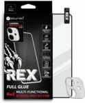 Sturdo Teljes arcvédő üveg + iPhone 11 kameravédő üveg, Sturdo Rex - fekete