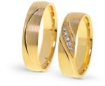 Capri Karikagyűrű párban 14K arany 8, 4 gr, cirkónia kõvel, CP11417