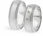 Capri Karikagyűrű párban 14K arany 11, 9 gr, gyémánt kõvel 0, 06 ct, CP11129GY