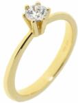 Capri Eljegyzési gyűrű 14K arany 3, 6 gr, gyémánt kõvel 0, 3 ct, CP11351GY