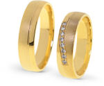 Capri Karikagyűrű párban 14K arany 9, 4 gr, cirkónia kõvel, CP11662