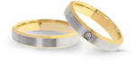 Capri Karikagyűrű párban 14K arany 10, 8 gr, cirkónia kõvel, CP11393