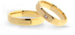 Capri Karikagyűrű 14K arany 10, 8 gr, gyémánt kõvel 0, 02 ct, CP11418GY
