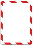 DJOIS Mágneses tasak DJOIS Magneto biztonsági A/4 piros-fehér 2 db/csomag - papiriroszerplaza