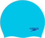 Speedo plain moulded silicone junior cap albastru deschis