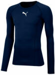 PUMA Tricou cu maneca lunga Puma LIGA Baselayer Tee LS Peacoat 65592020 Marime S - weplayhandball