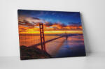 4 Decor Tablou canvas : Golden Gate - beestick-deco - 104,00 RON