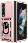  Carcasa Hybrid Armor CamShield compatibila cu Samsung Galaxy Z Fold 4 5G Pink (9145576268261)